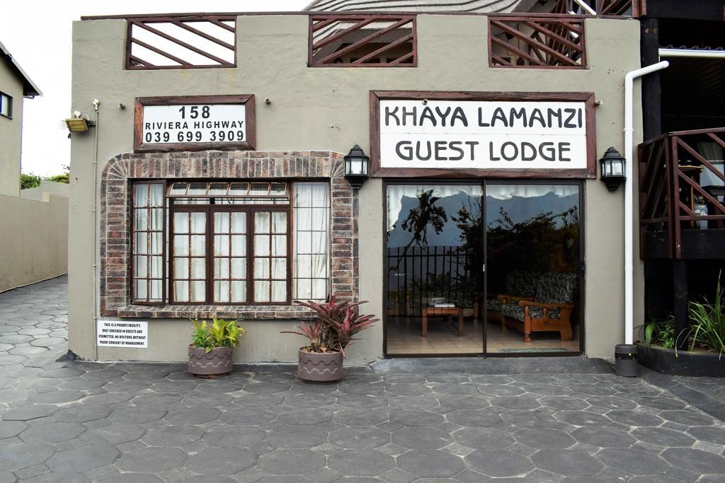 Khaya La Manzi Guest Lodge Hibberdene Exterior photo